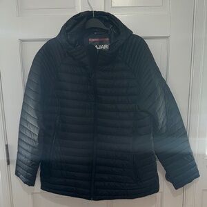 Pajar Men's Midnight Black Hooded Puffer Jacket